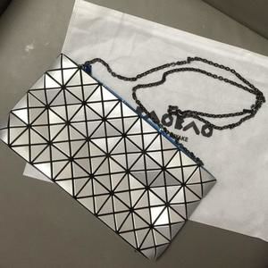 Silver Grey BaoBao Issey Miyake Shoulder Bag